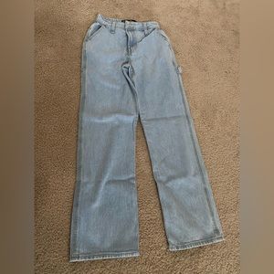 Hollister carpenter jeans light wash
